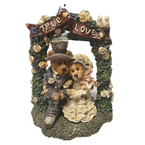 Boyds Bears TRUE LOVE Figurine Grenville Beatrice Wedding Marriage Resin #2274